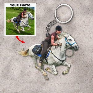 Personalized Keychain - Mother's Day, Father's Day Gift For Mom, Dad, Sisters, Brothers - Custom Your Photo Keychain ARND018 UPL0KH016