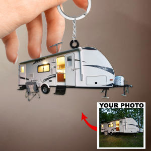 Personalized Keychain - Mother's Day, Father's Day Gift For Mom, Dad, Sisters, Brothers - Custom Your Photo Keychain ARND018 UPL0KH017