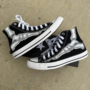 Custom Skeleton Feet Shoes - Custom Shoes